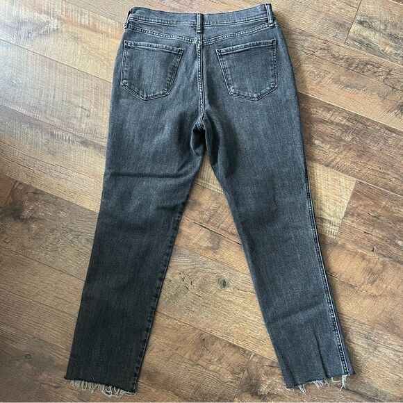 a.n.a Womens High Rise Straight Leg button fly Jeans Sz 6 EUC - Picture 6 of 14